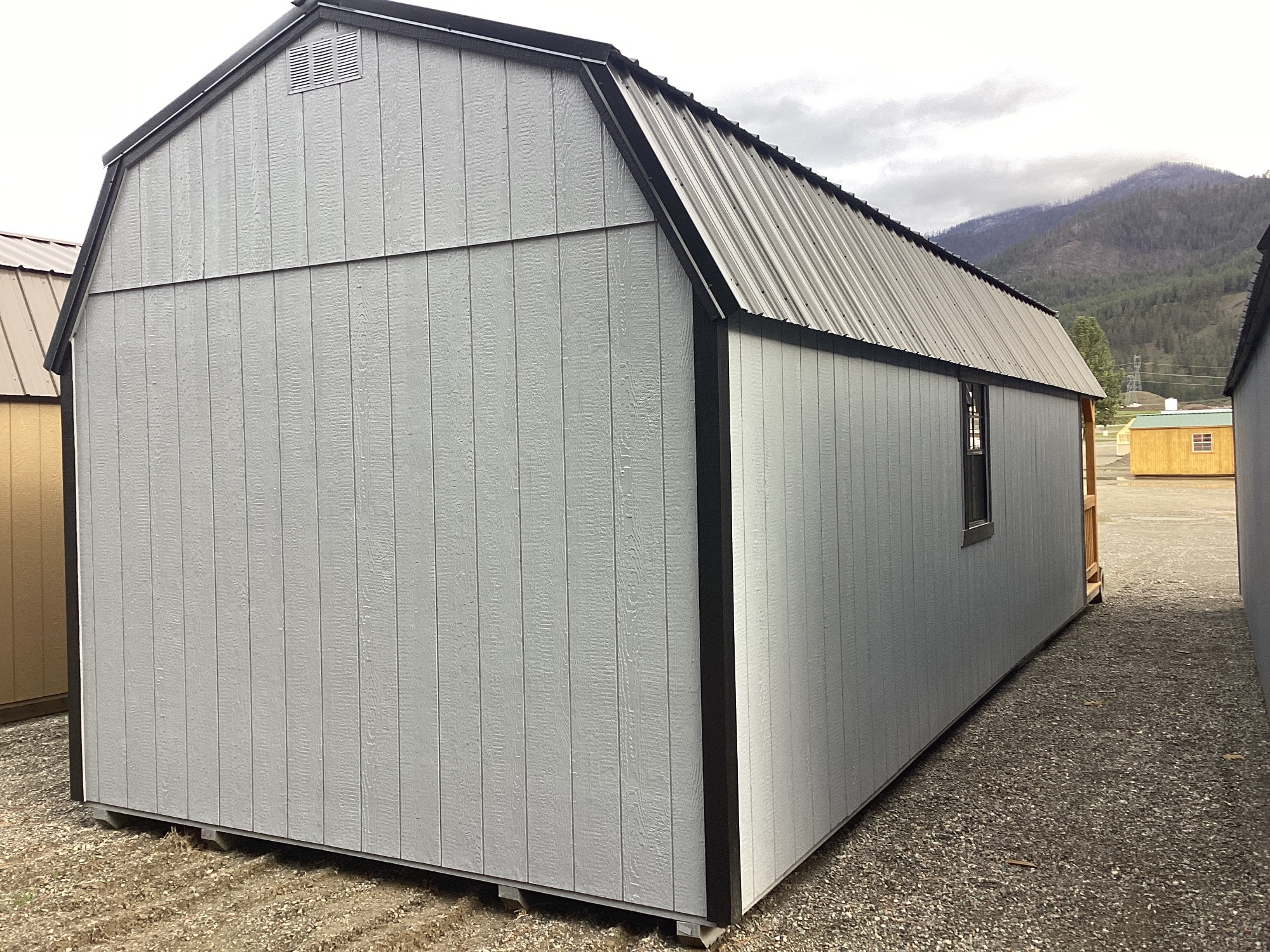 Lofted Barn Deluxe Playhouse - 12x32 image 2