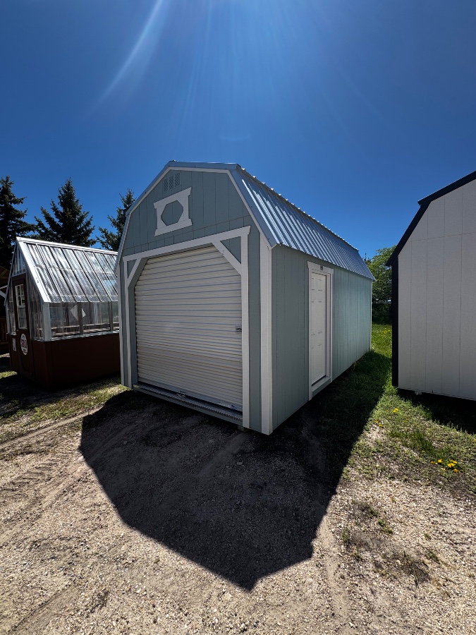 Lofted Barn 8' Garage - 10x20