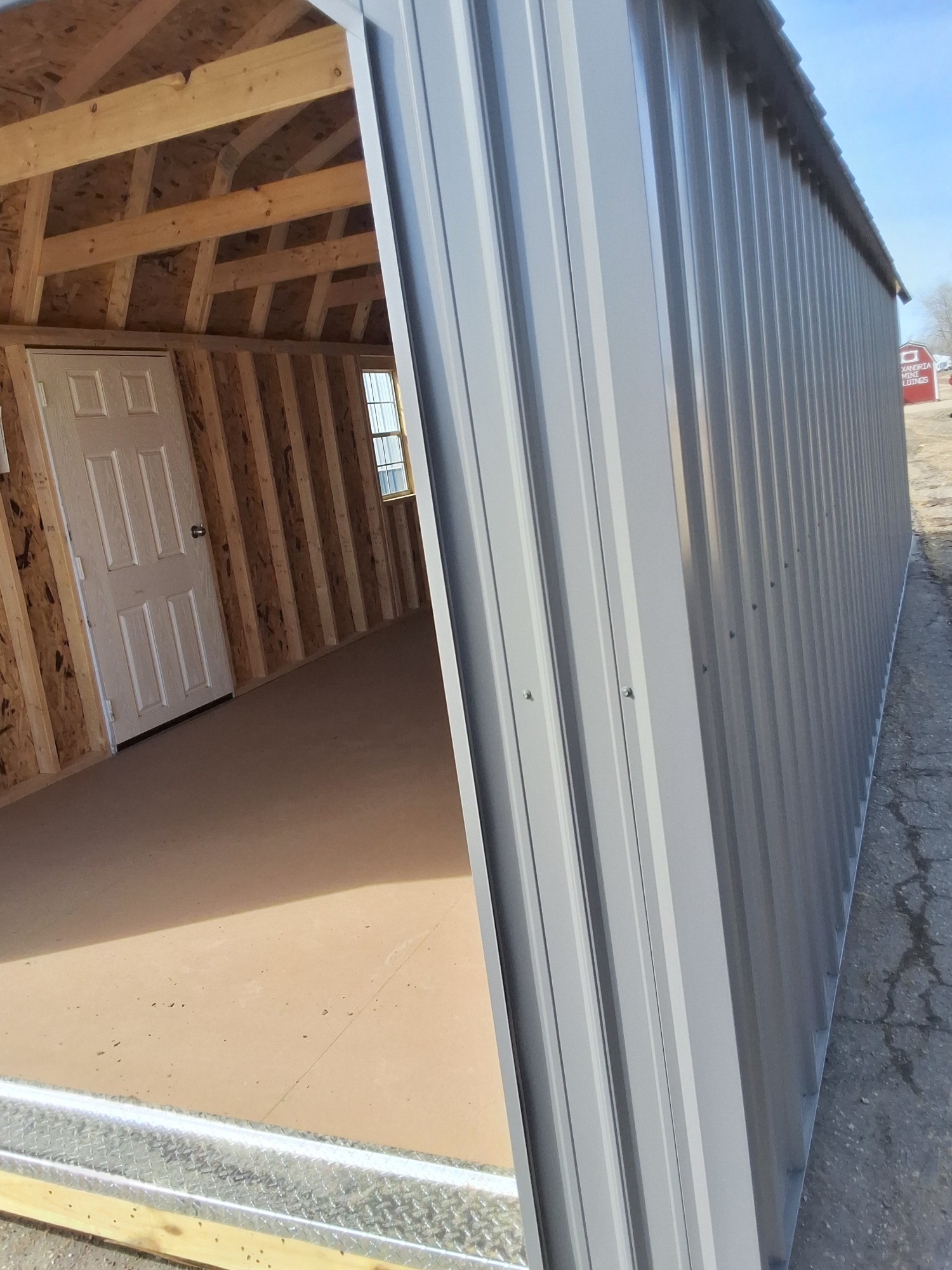 Lofted Barn Garage - 12x28