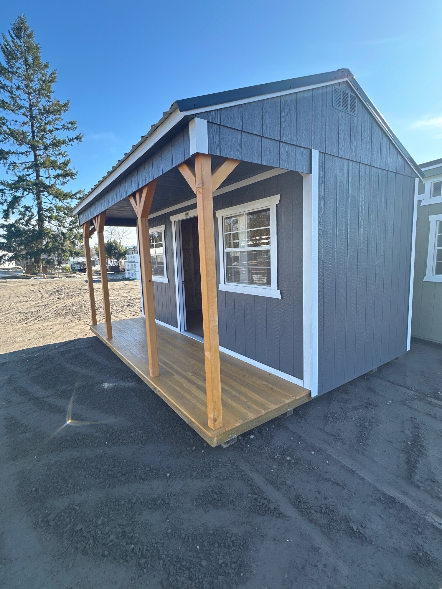 Utility Side Porch - 12x16