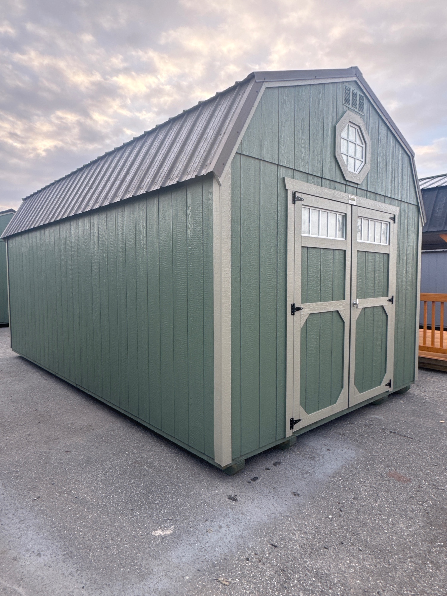 12 × 20 Lofted Barn