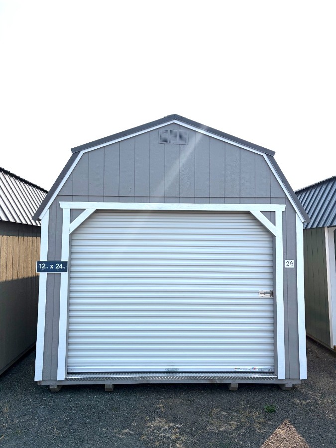 Lofted Barn Garage - 12x24