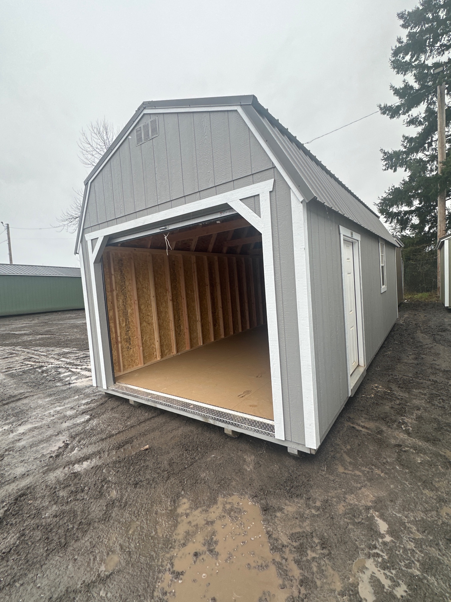 Lofted Barn Garage - 12x24