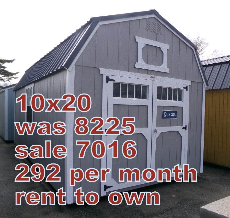 Lofted Barn - 10x20