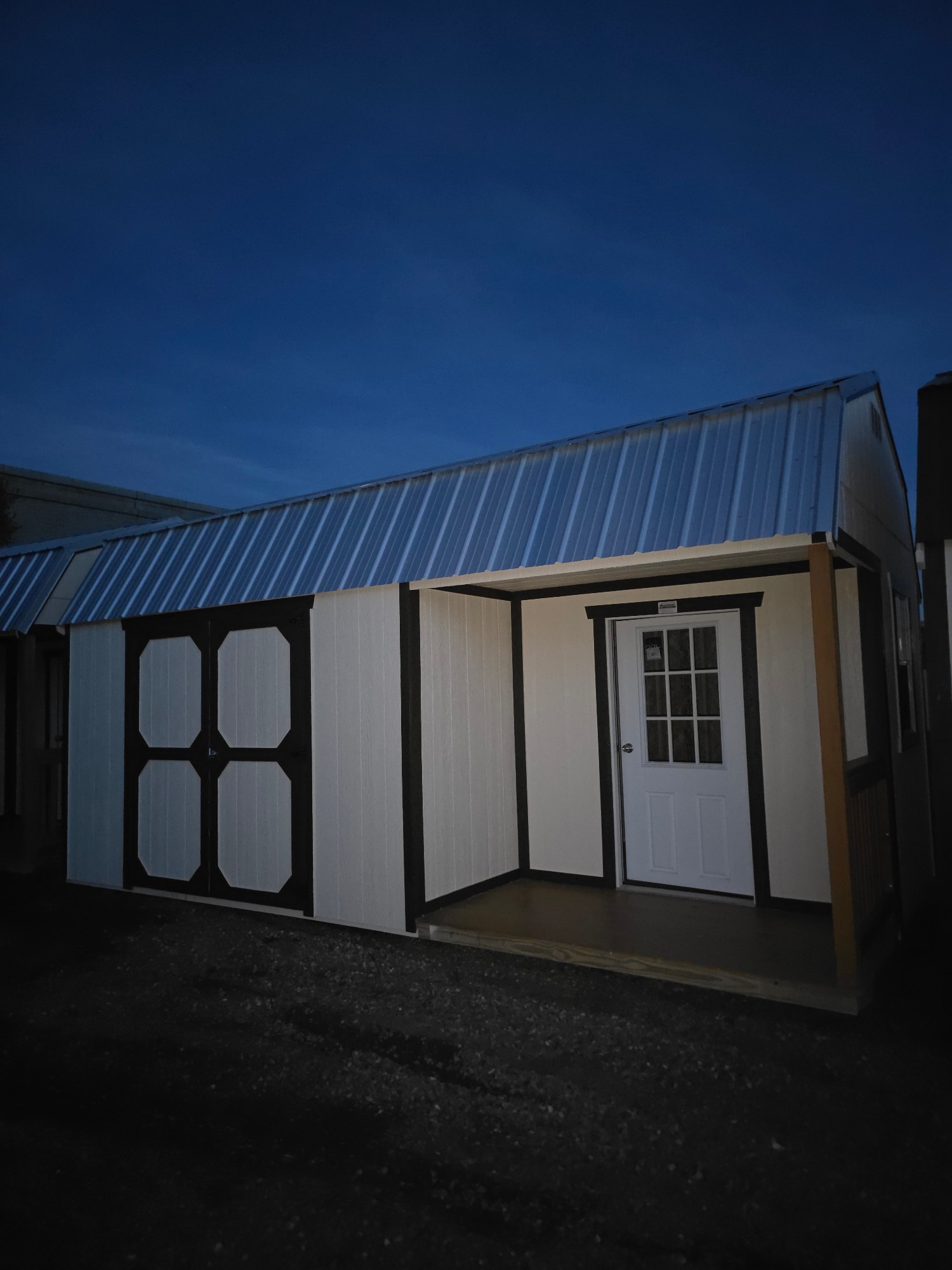 Lofted Barn Side Porch - 10x20