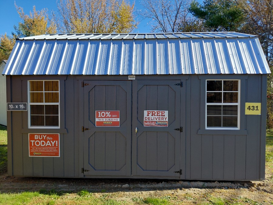 10×16 Lofted Barn