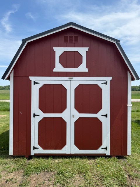 10x16 Rustic Red Lofted Barn