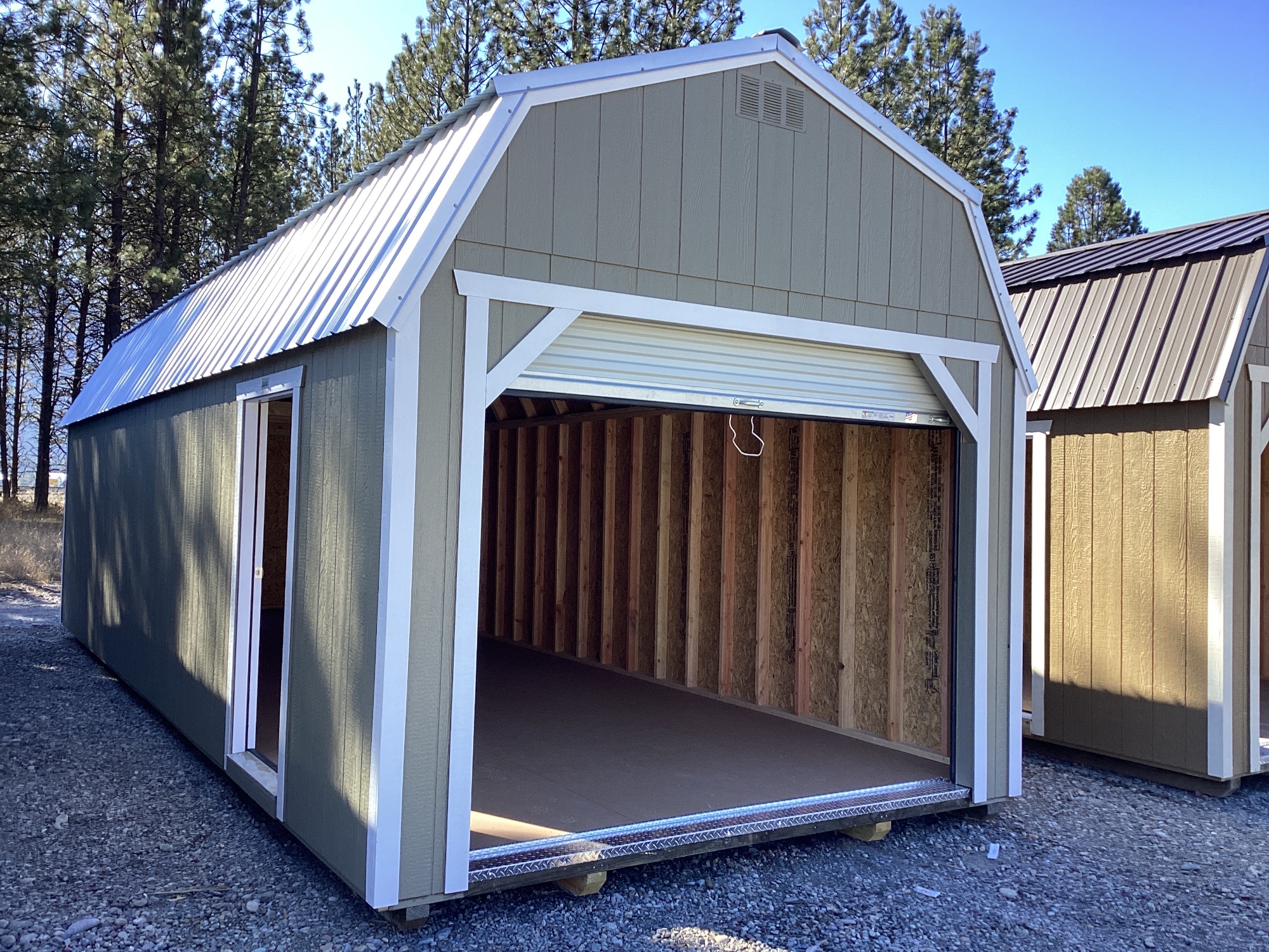 Lofted Barn Garage - 12x32