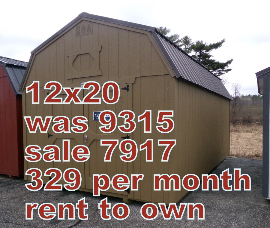 Lofted Barn - 12x20
