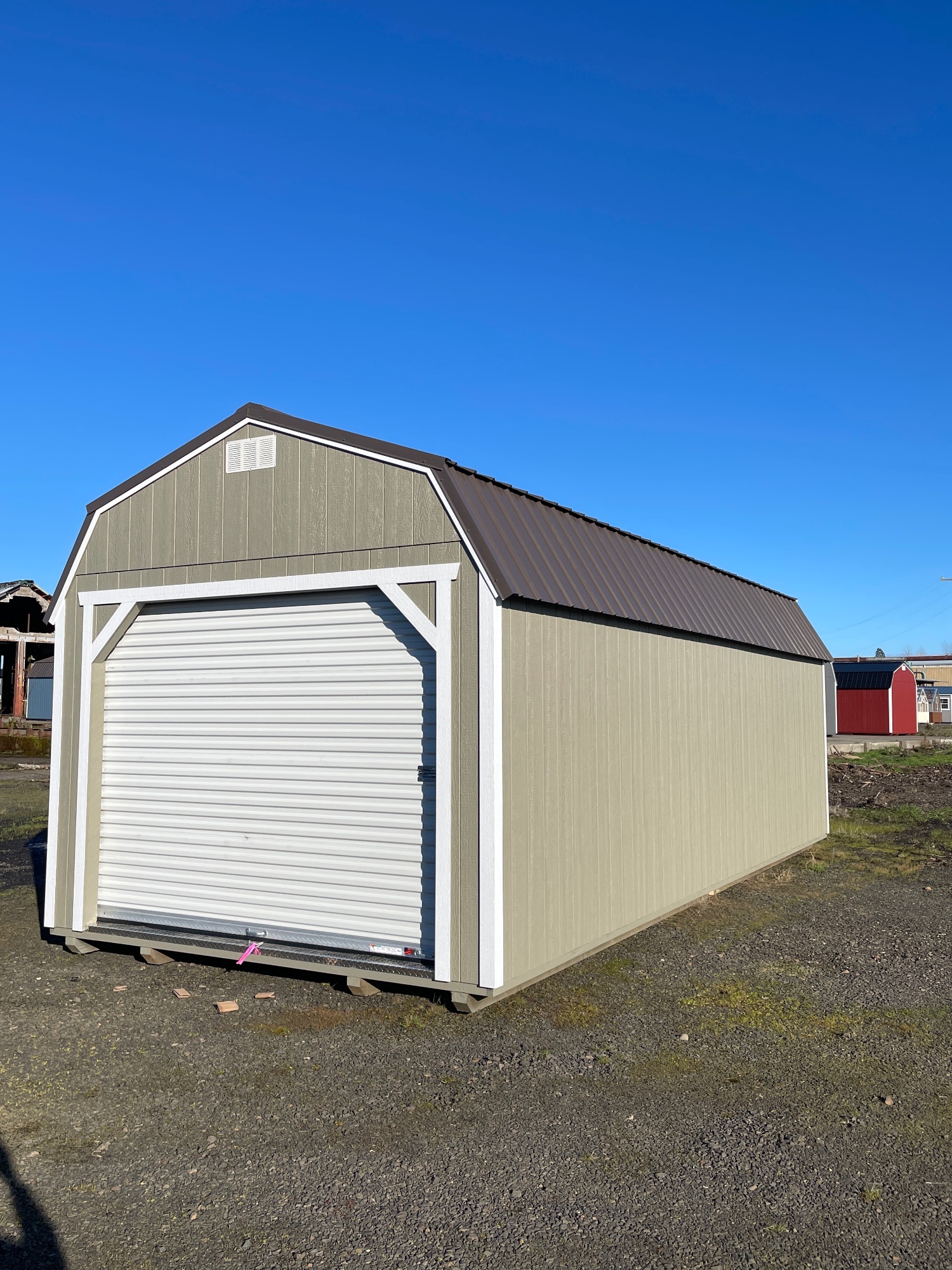 Lofted Barn Garage - 12x28