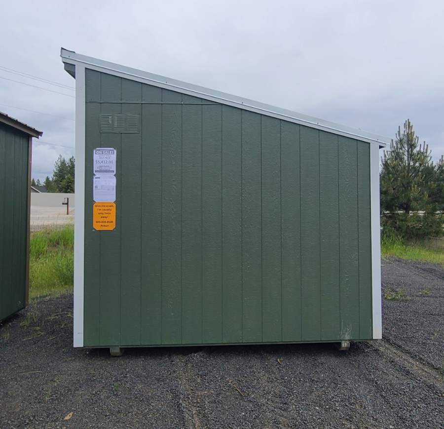 Studio Single Slope - 10x16 w/ Transom Windows image 3
