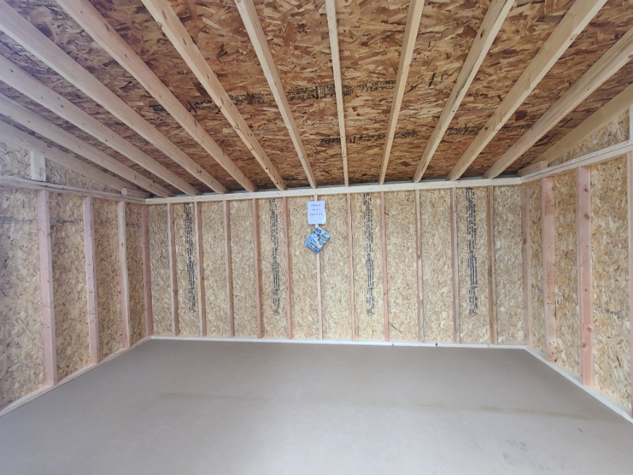 Studio Single Slope - 10x16 w/ Transom Windows image 6