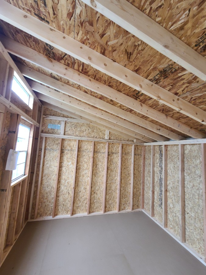 Studio Single Slope - 10x16 w/ Transom Windows image 7