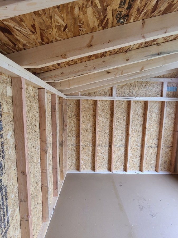 Studio Single Slope - 10x16 w/ Transom Windows image 10