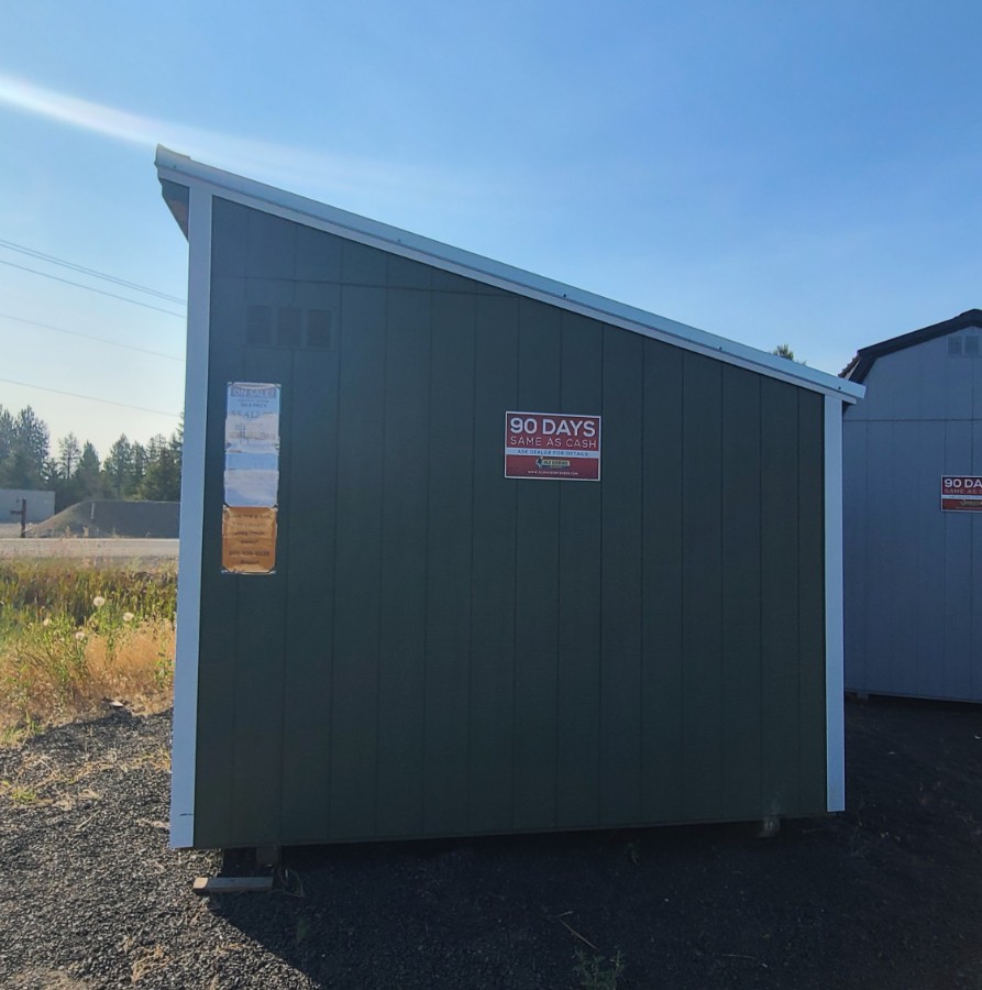 Studio Single Slope - 10x16 w/ Transom Windows image 13