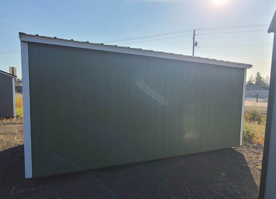 Studio Single Slope - 10x16 w/ Transom Windows image 14