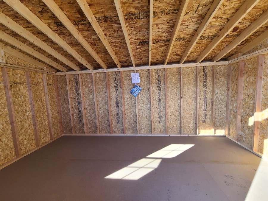 Studio Single Slope - 10x16 w/ Transom Windows image 16