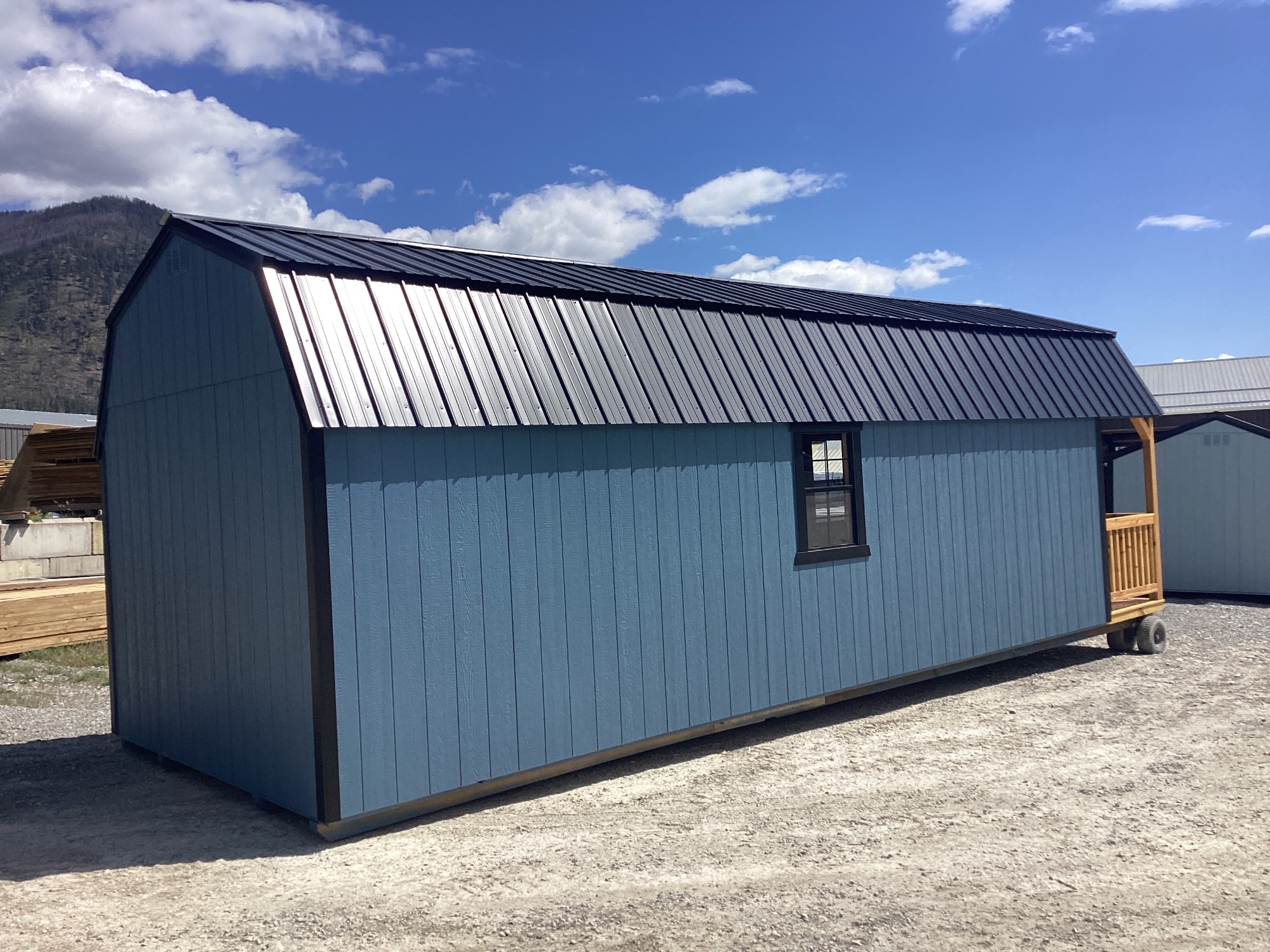 Lofted Barn Deluxe Playhouse - 12x32 image 2