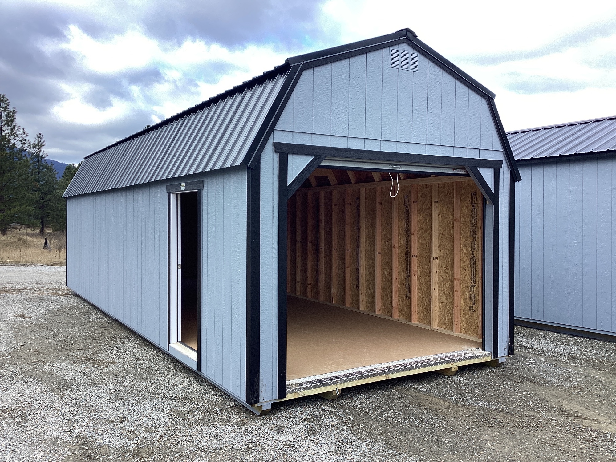 Lofted Barn Garage - 12x32