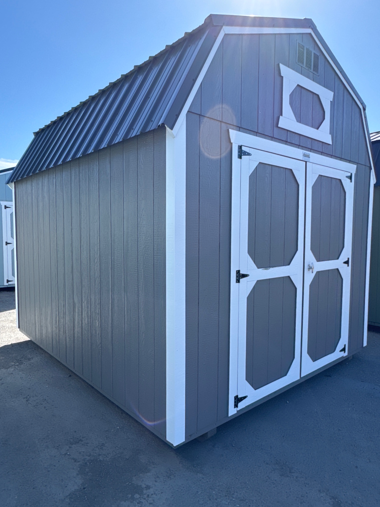 10 × 12 Lofted Barn at Cottonwood Shed Store