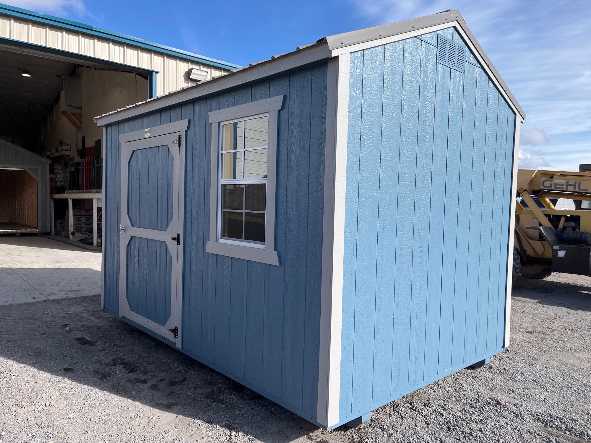 Attractive Utility Style shed with window - 8x12