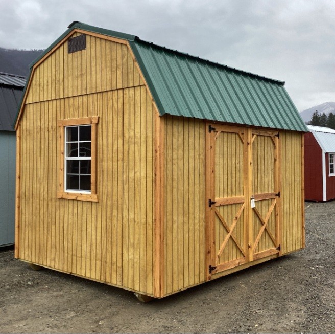Lofted Barn - 10x12  2 Lofts! 2 Windows!