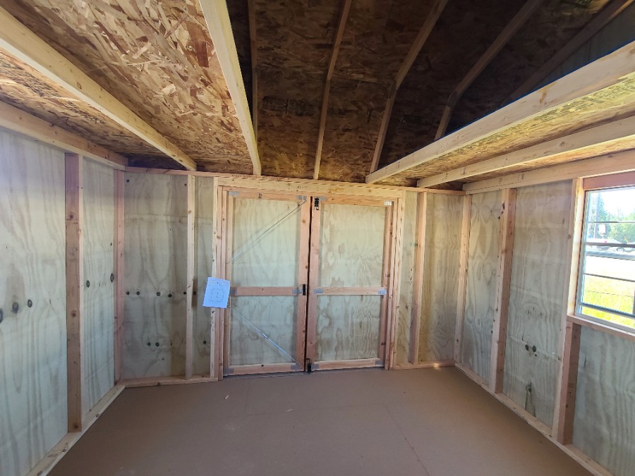Lofted Barn - 10x12  2 Lofts! 2 Windows! image 7