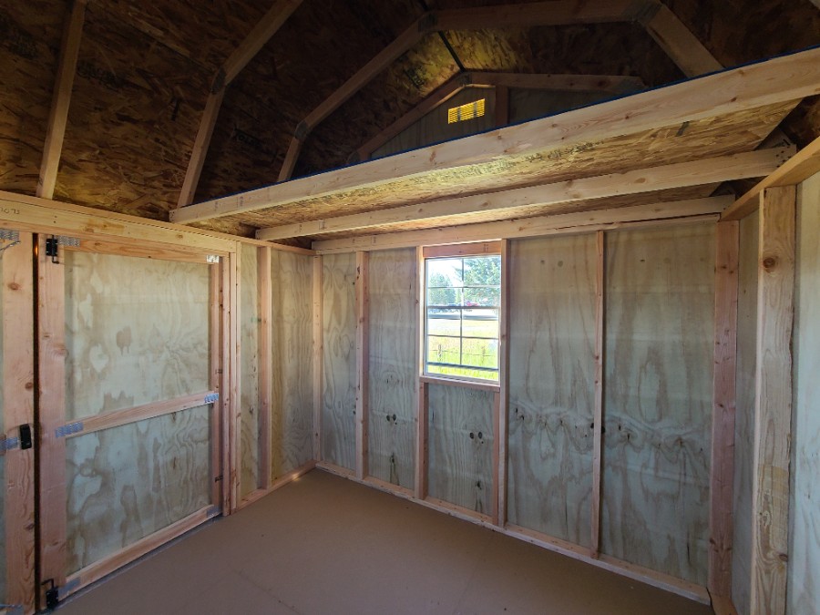Lofted Barn - 10x12  2 Lofts! 2 Windows! image 9