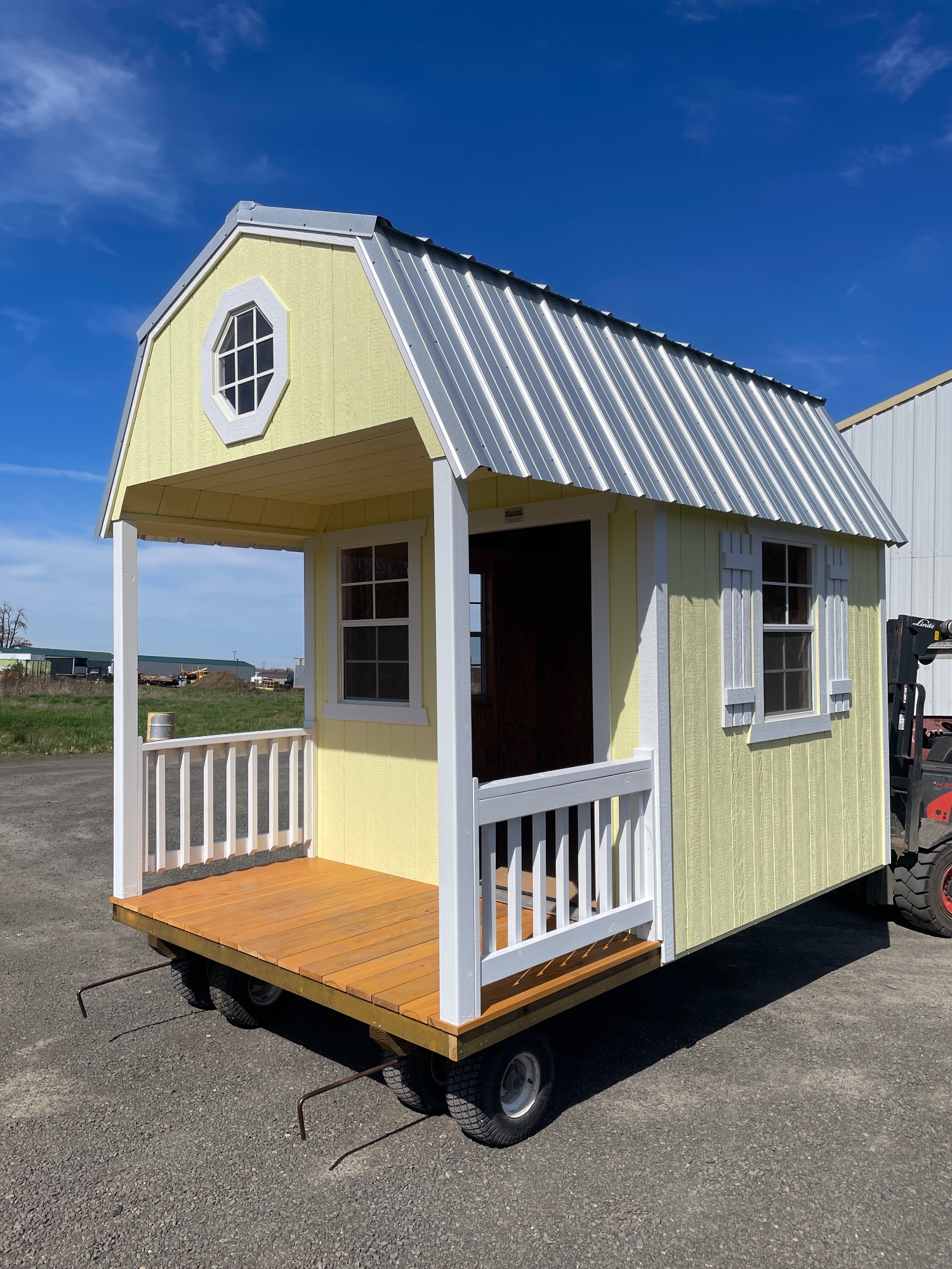 Lofted Barn Playhouse - 8x12