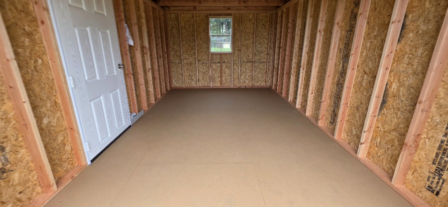 Lofted Barn 8' Garage - 10x16 image 6