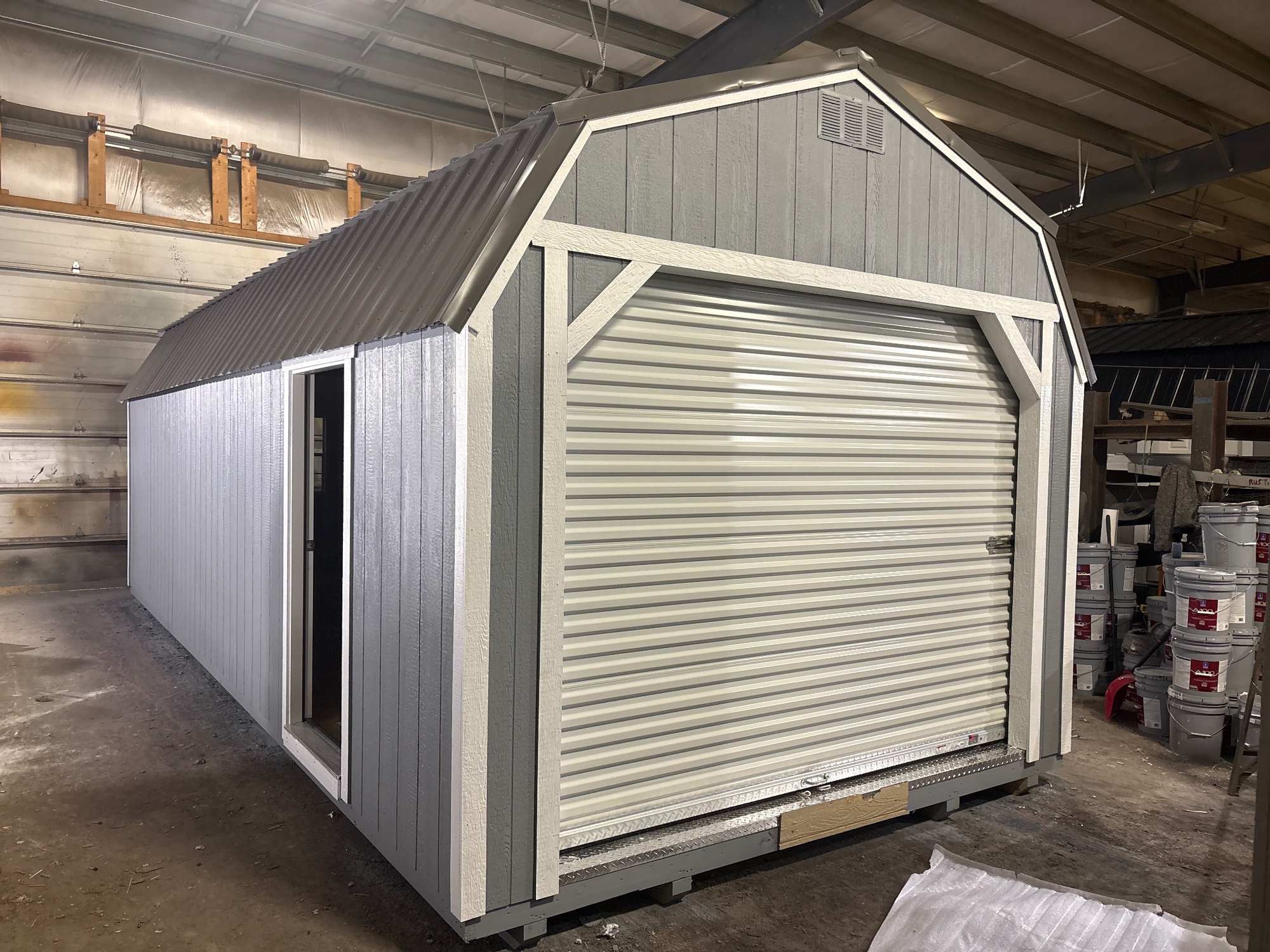 Lofted Barn Garage - 12x28