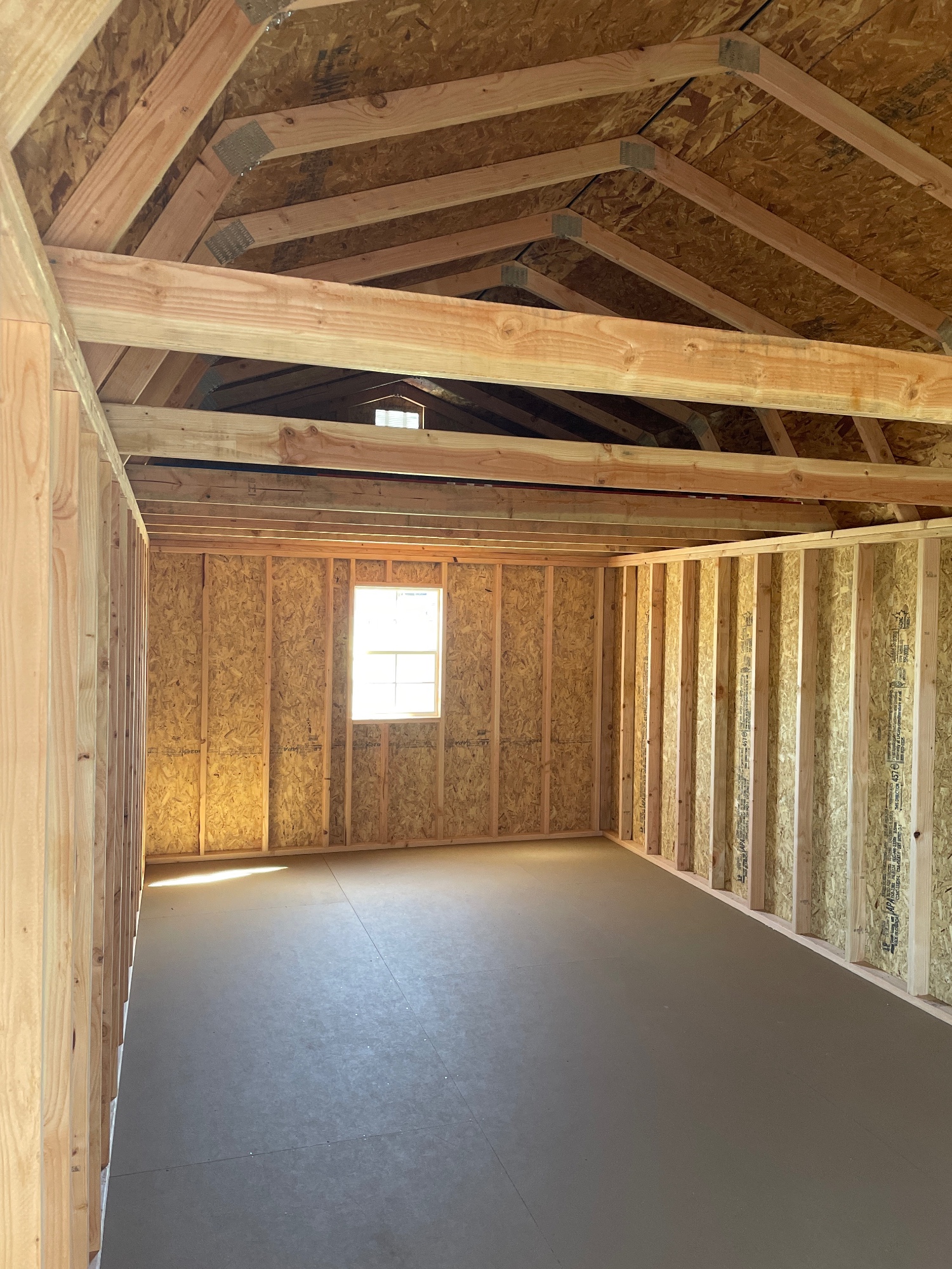 Lofted Barn Garage - 12x28 image 5