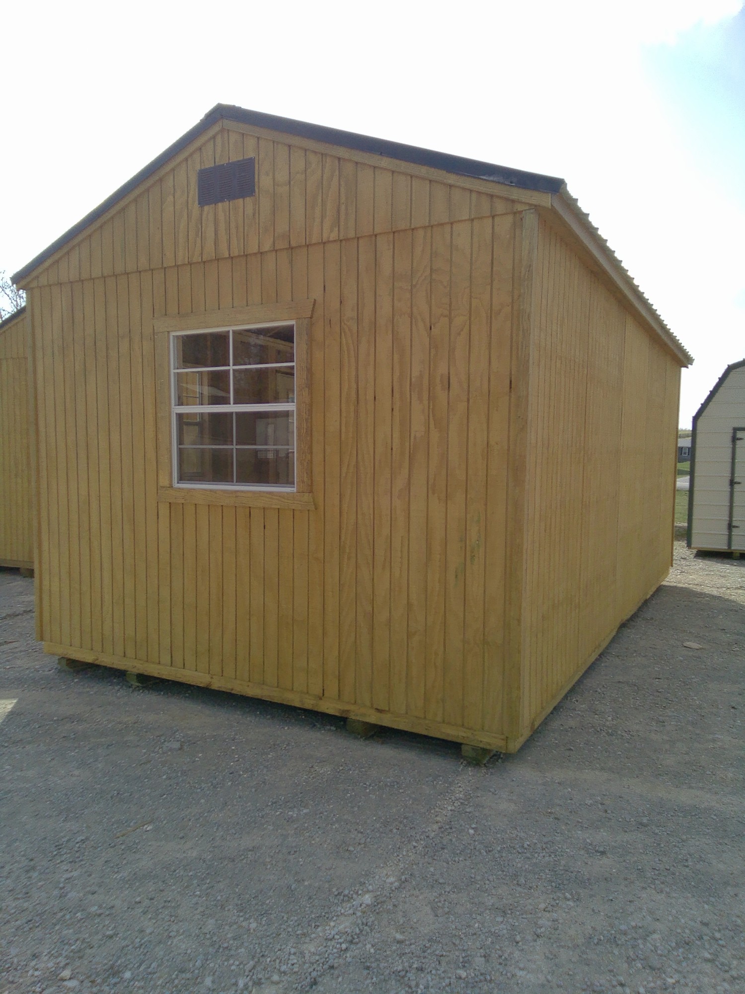 Utility 8' Garage - 12x20 image 2