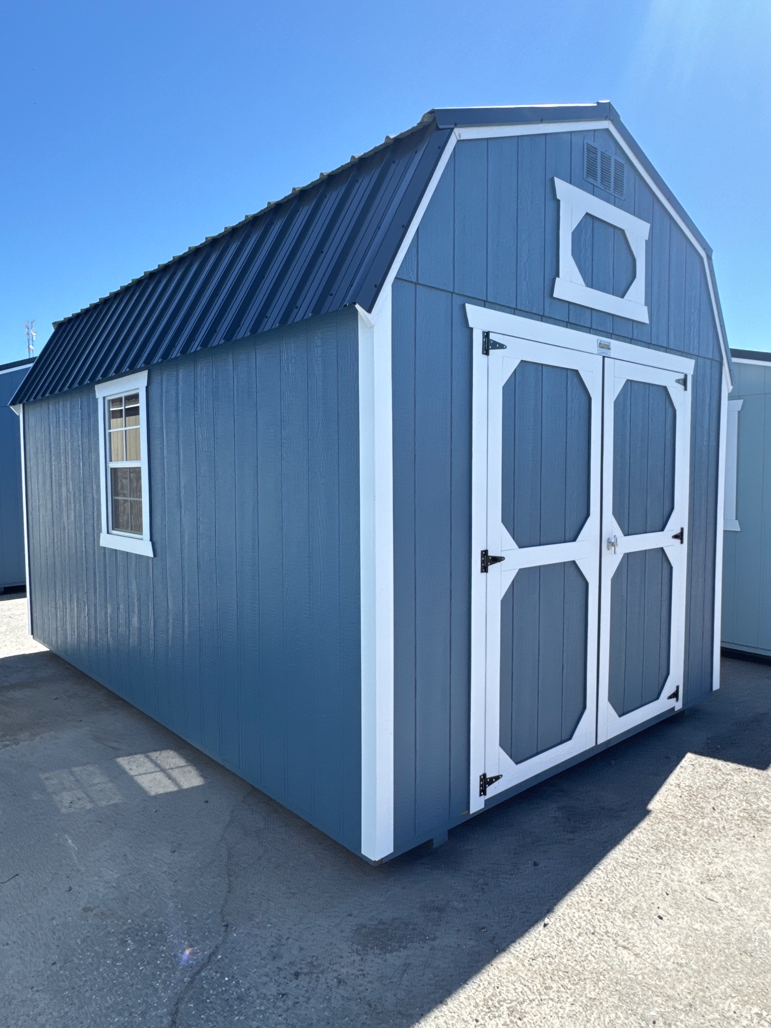 10 × 16 Lofted Barn at Cottonwood Shed Store