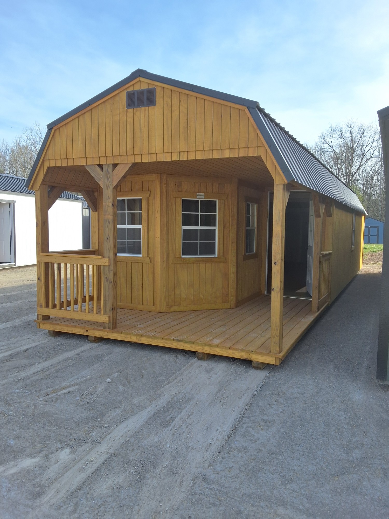Lofted Barn Deluxe Playhouse - 12x40
