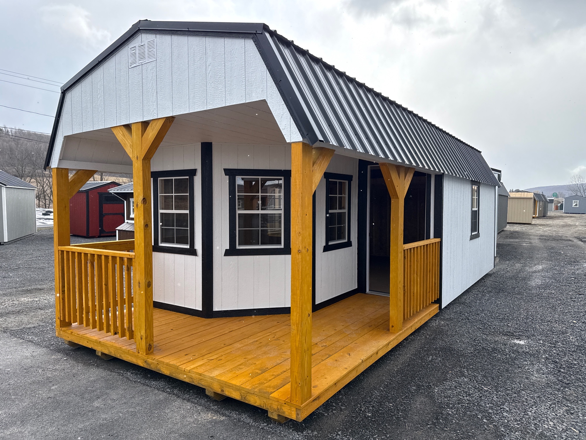 Lofted Barn Deluxe Playhouse - 12x28