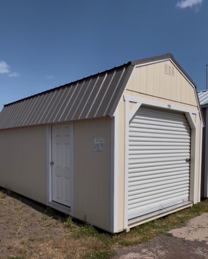 Lofted Barn 8' Garage - 10x20
