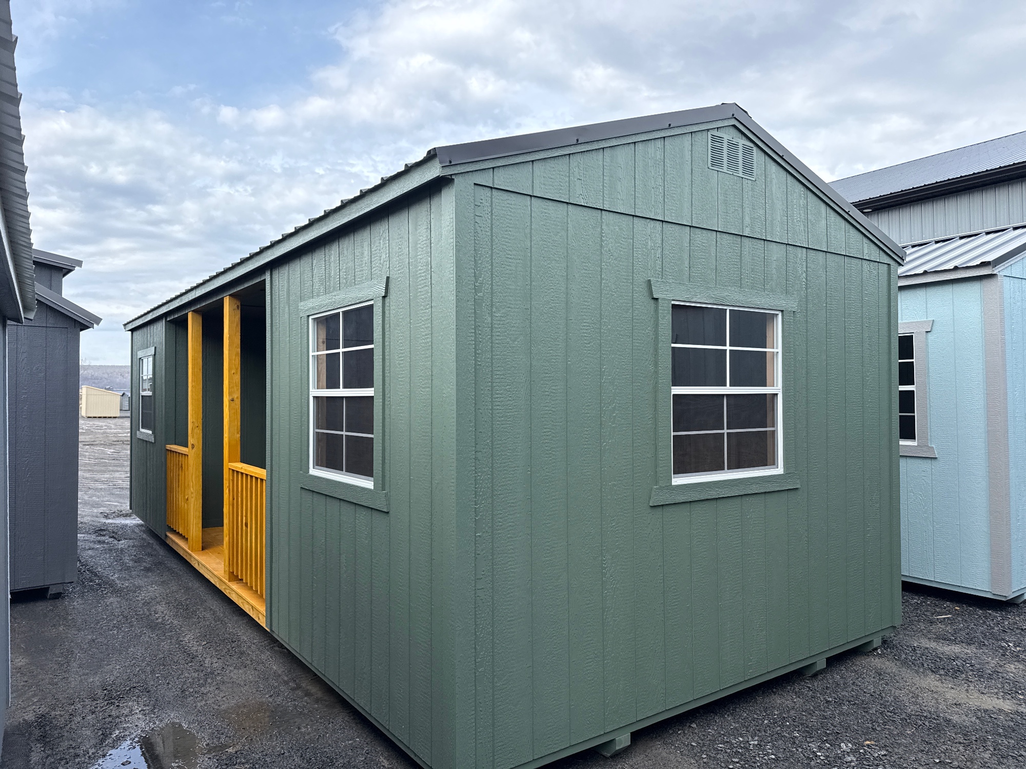 Utility Center Porch - 12x28