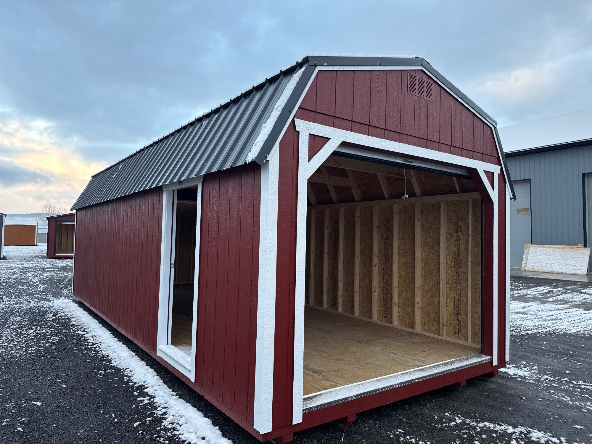 Lofted Barn Garage - 12x28