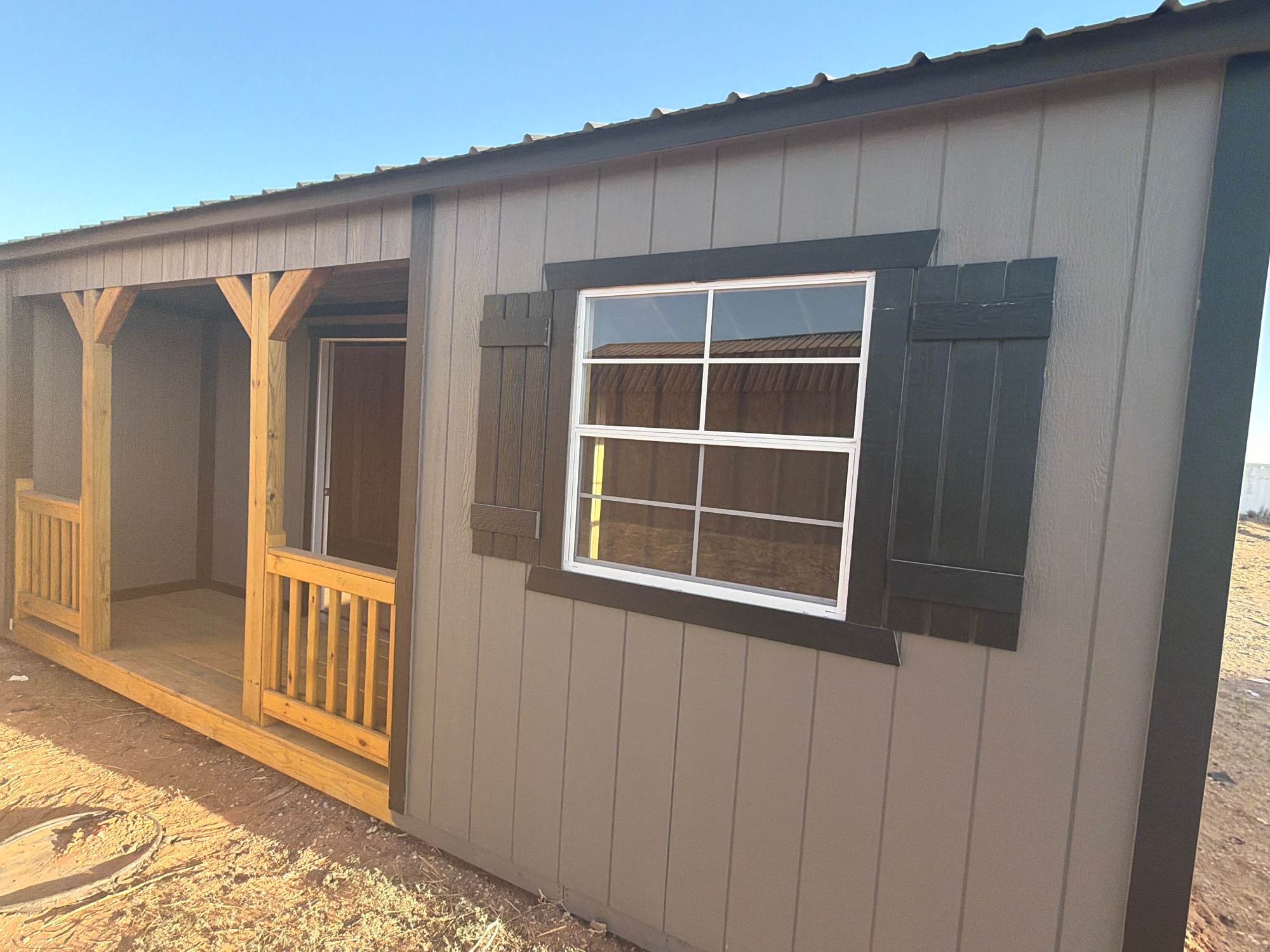 Utility Center Porch - 12x28