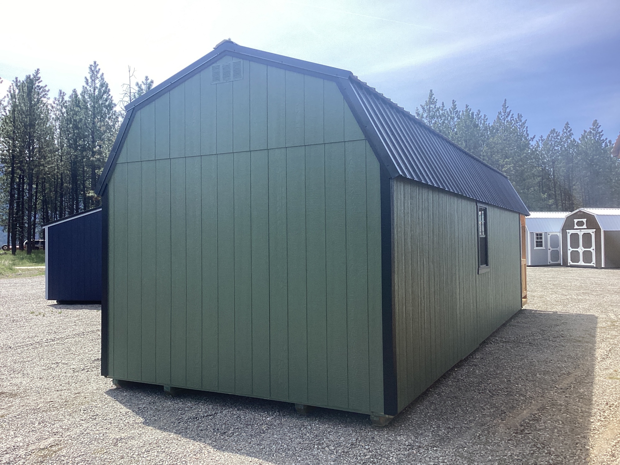 Lofted Barn Deluxe Playhouse - 12x32 image 2