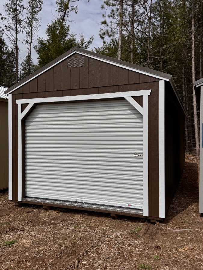 12’Wx28’Lx8’ Wall Height-Utility Style Garage (Discount: $1,111 OFF!)