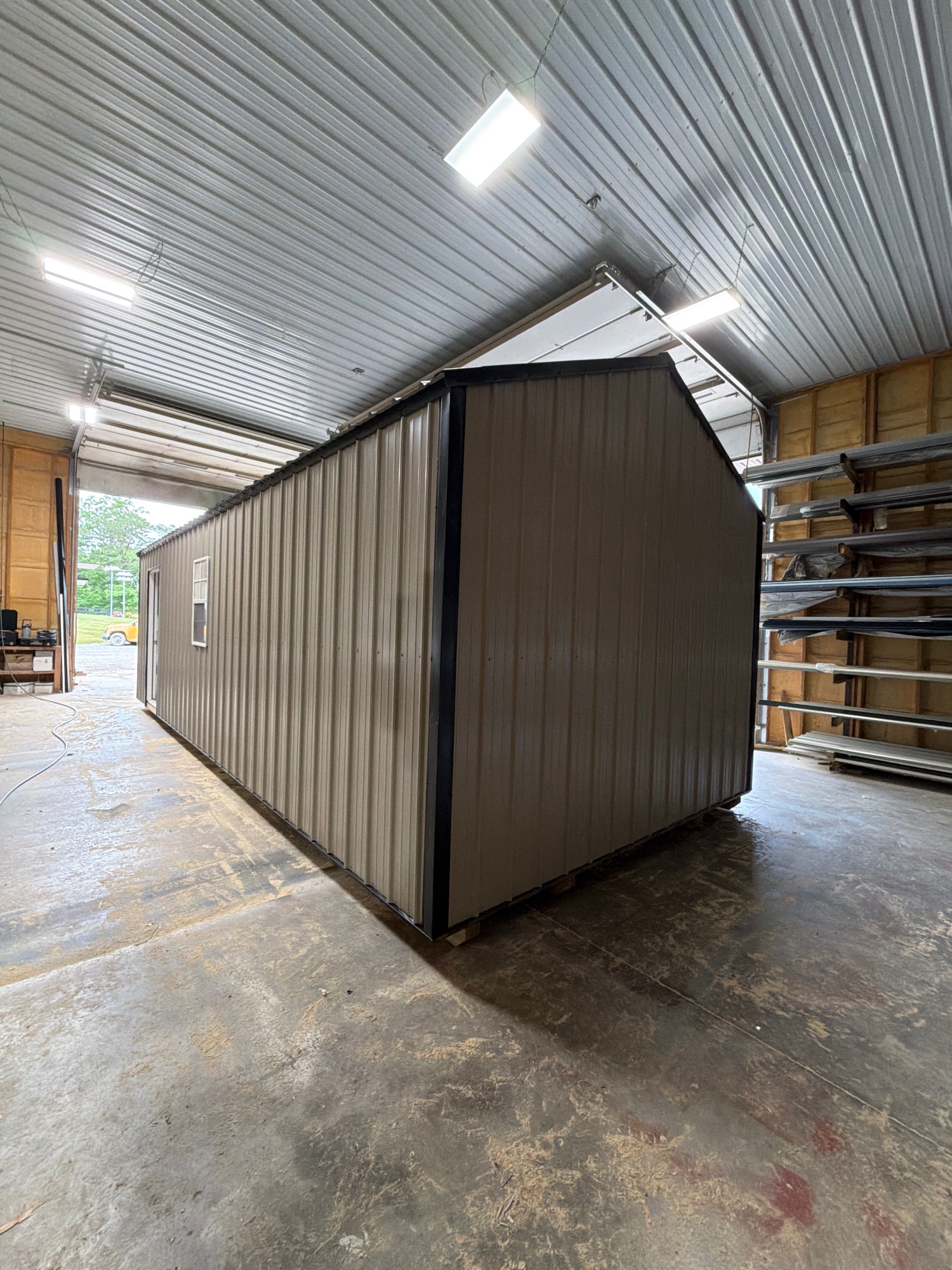 Utility 8' Garage - 12x28 image 2