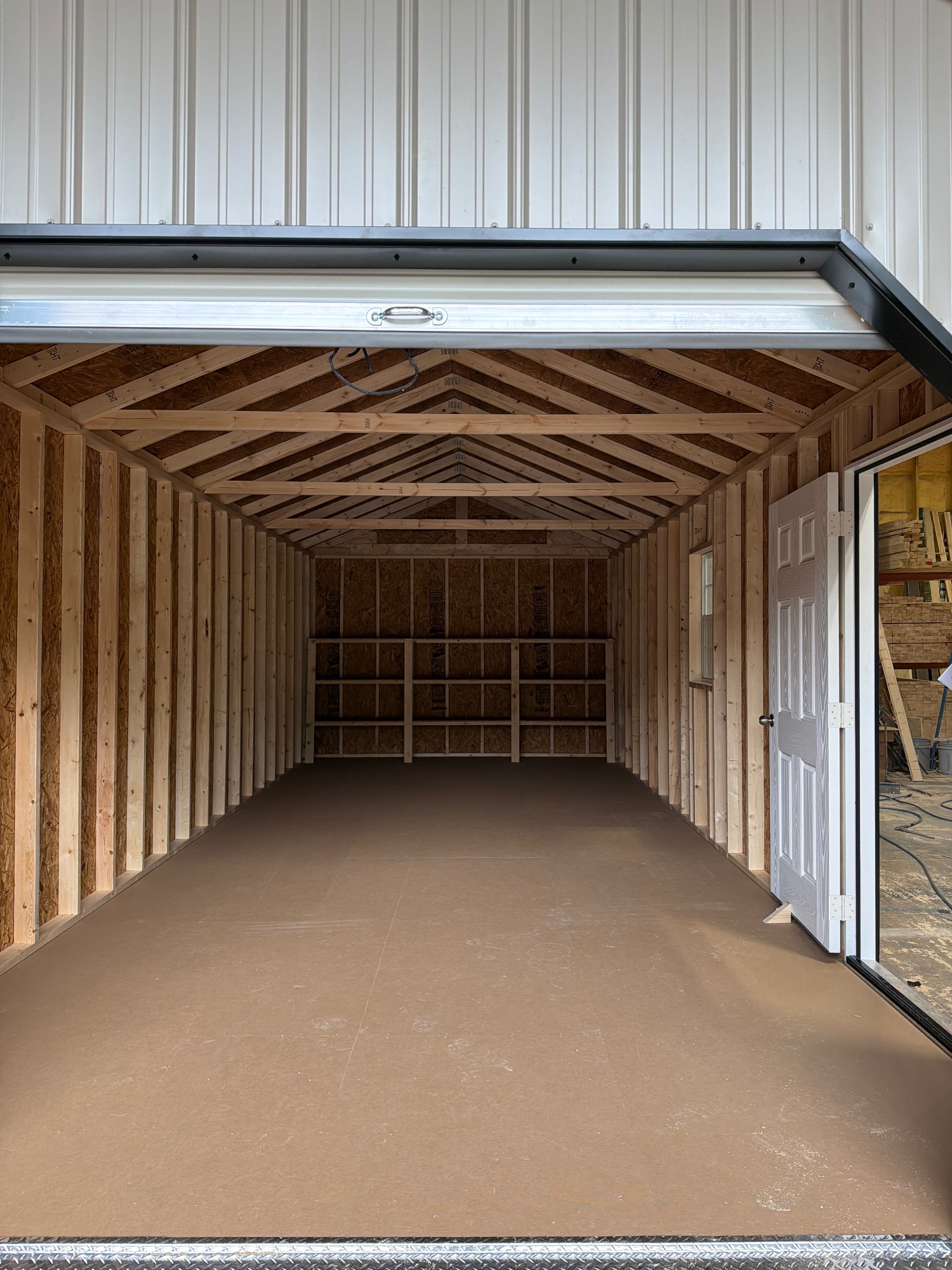 Utility 8' Garage - 12x28 image 4