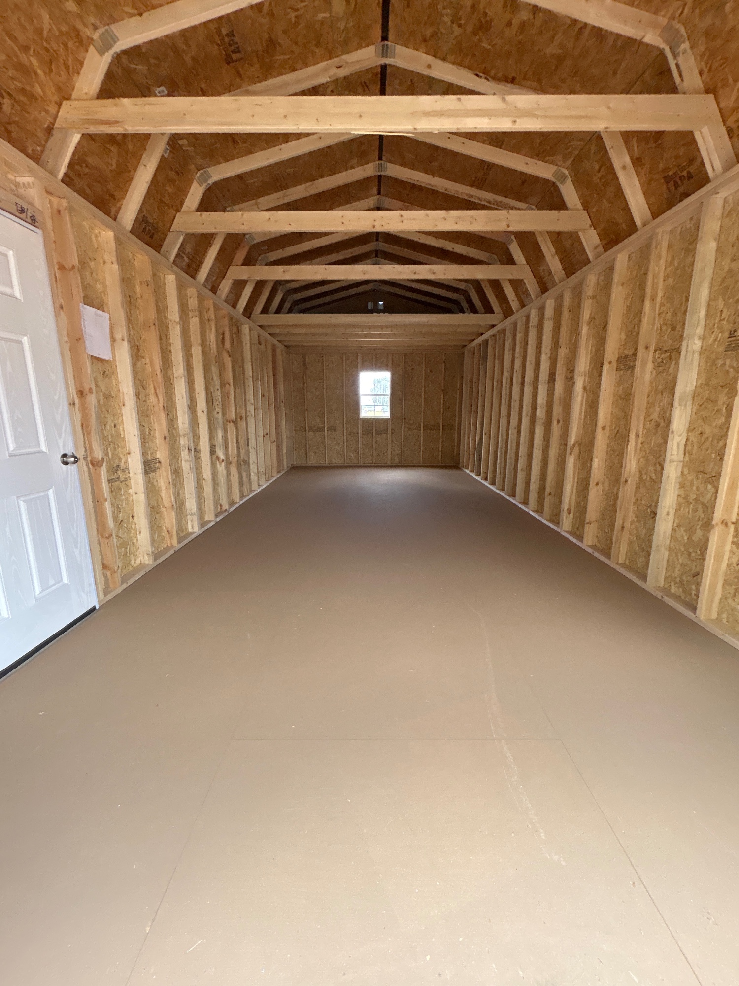 Lofted Barn Garage - 12x28 image 4