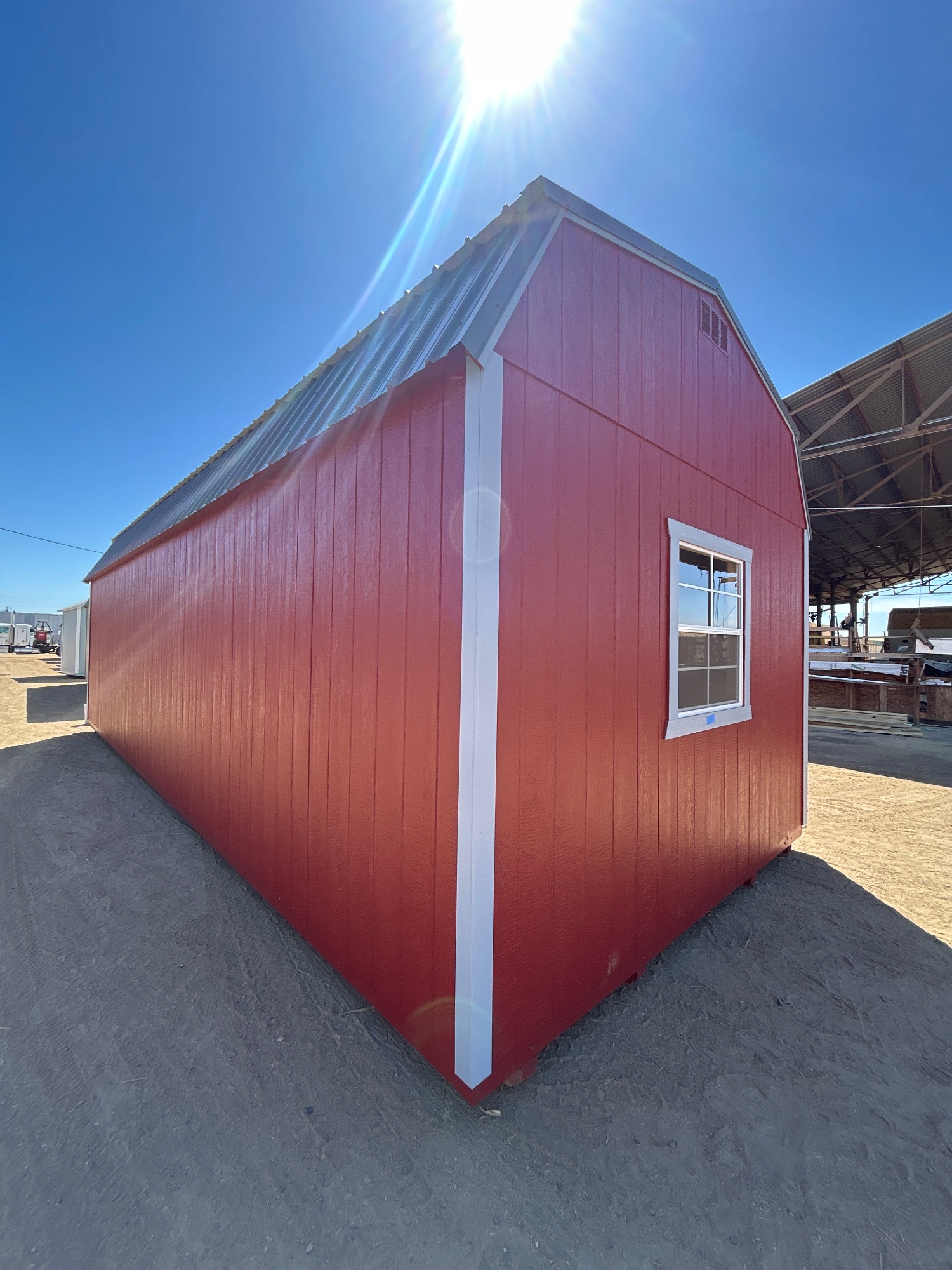 Lofted Barn Garage – 12×32 image 3