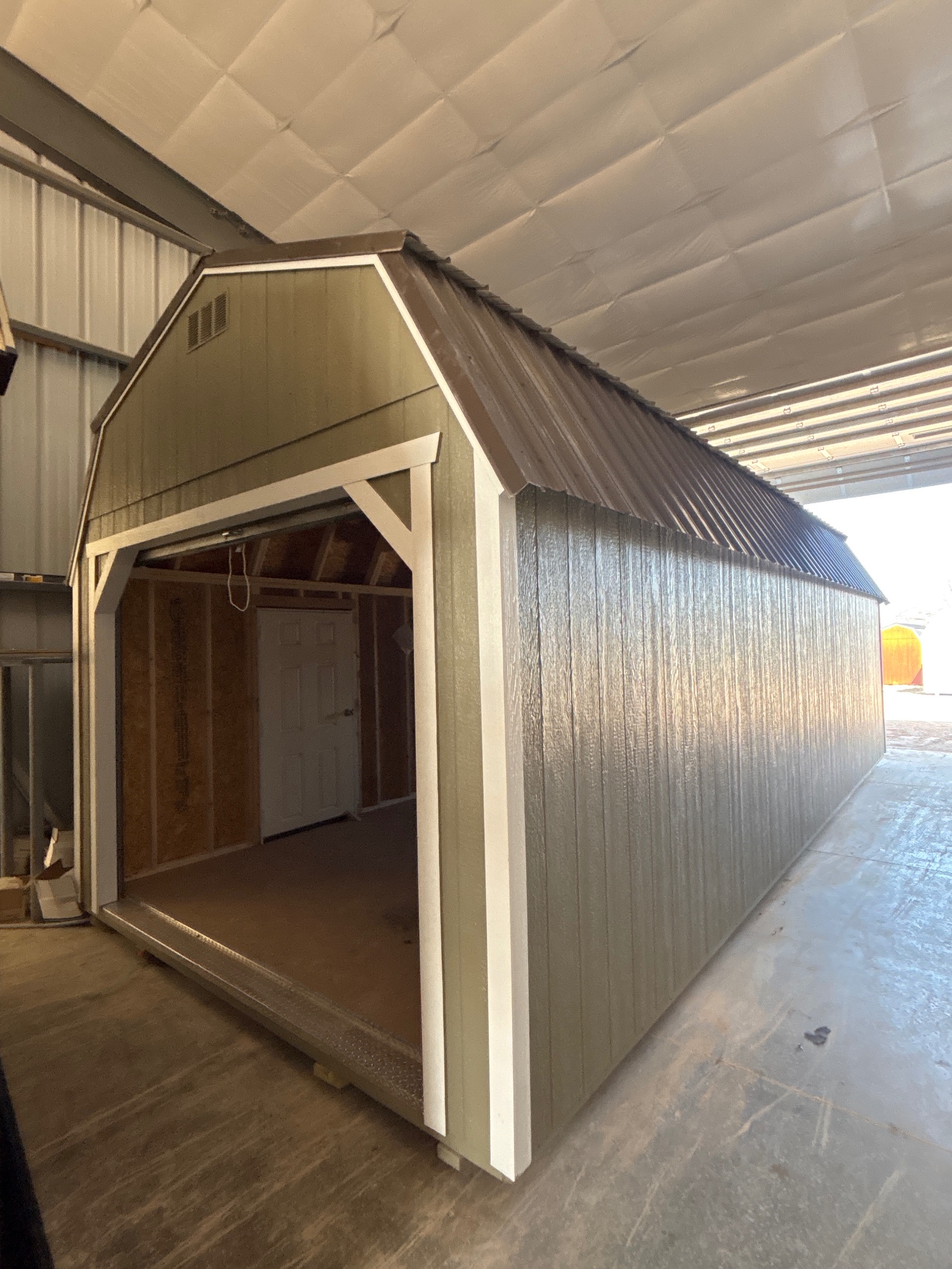 Lofted Barn Garage - 12x28