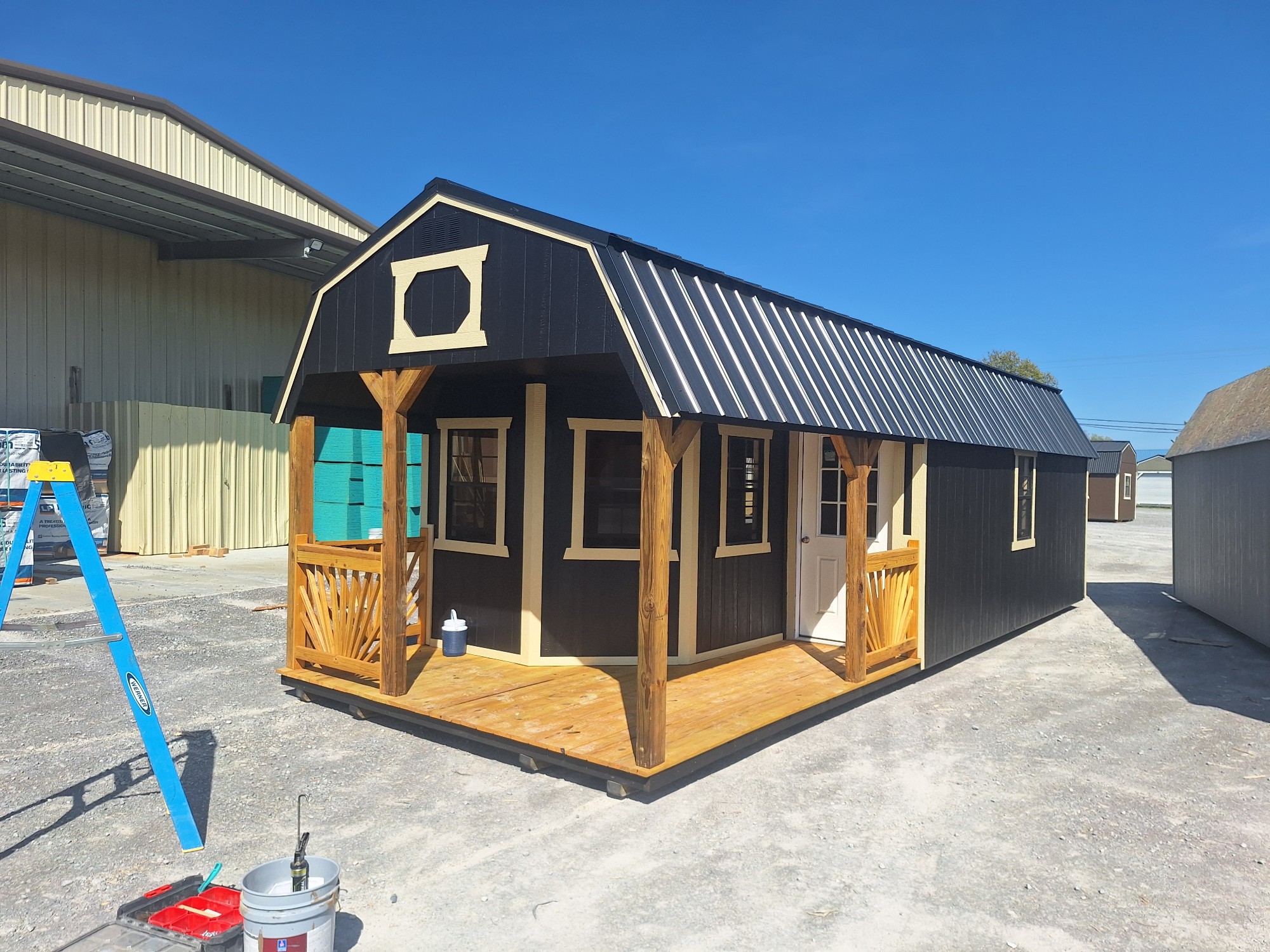 Lofted Barn Deluxe Playhouse - 12x32