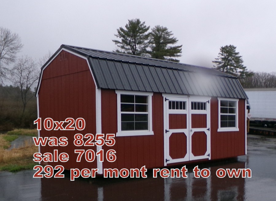 Lofted Barn - 10x20