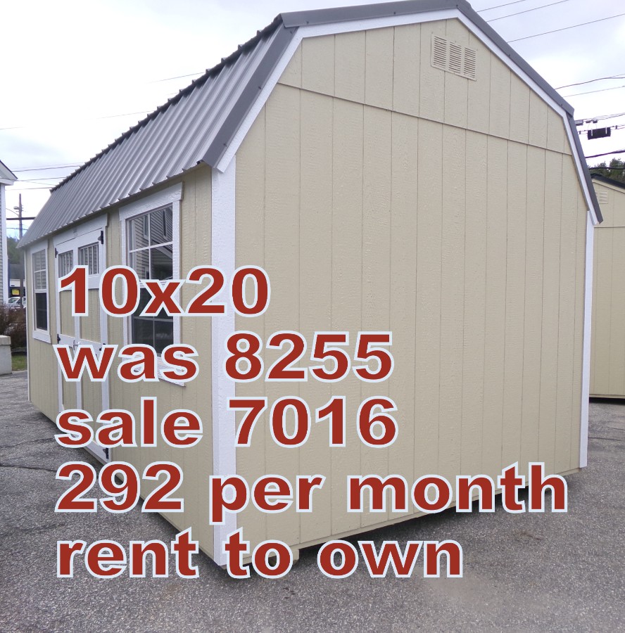 Lofted Barn - 10x20